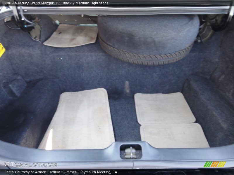 Black / Medium Light Stone 2009 Mercury Grand Marquis LS