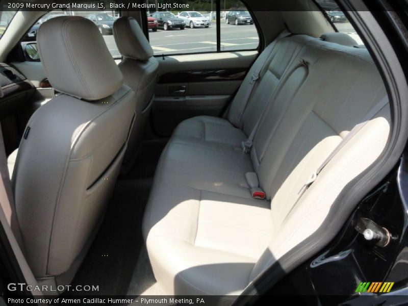 Black / Medium Light Stone 2009 Mercury Grand Marquis LS