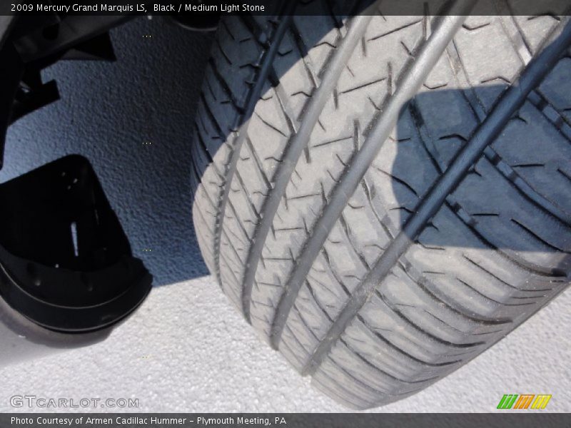 Black / Medium Light Stone 2009 Mercury Grand Marquis LS