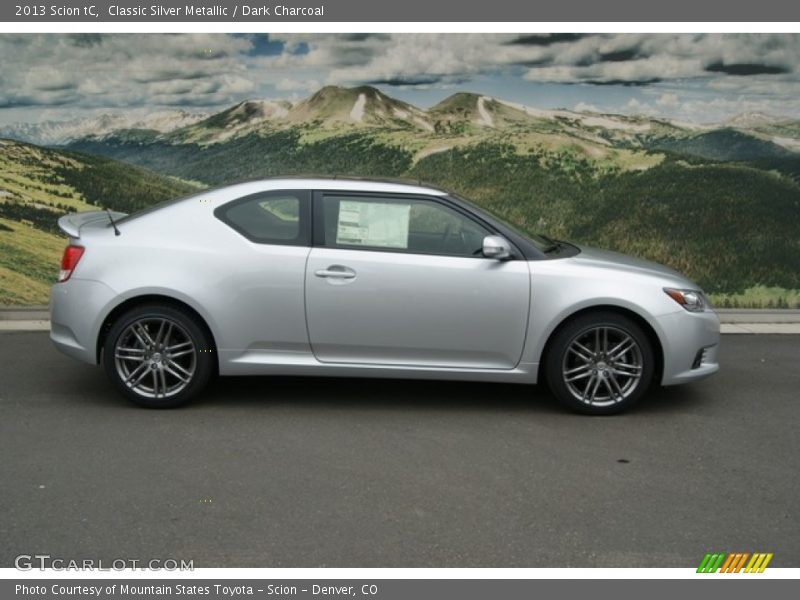 Classic Silver Metallic / Dark Charcoal 2013 Scion tC