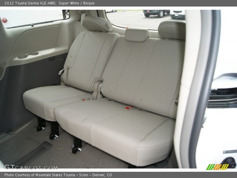 Super White / Bisque 2012 Toyota Sienna XLE AWD