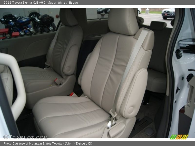 Super White / Bisque 2012 Toyota Sienna XLE AWD