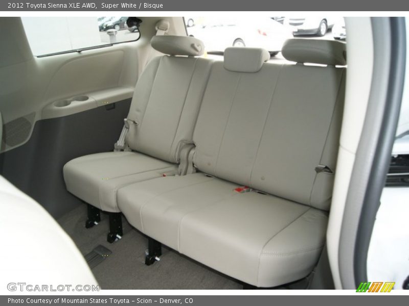Super White / Bisque 2012 Toyota Sienna XLE AWD