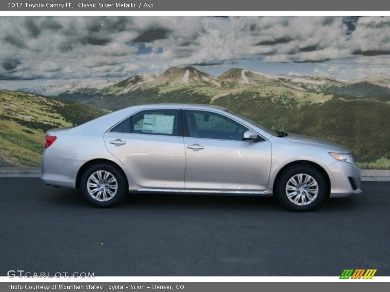 2012 Camry LE Classic Silver Metallic