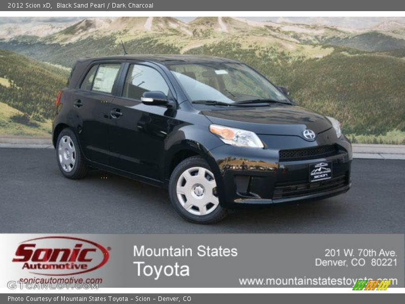 Black Sand Pearl / Dark Charcoal 2012 Scion xD