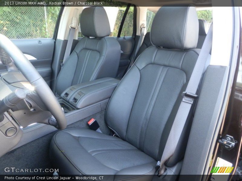 Front Seat of 2013 MKX AWD