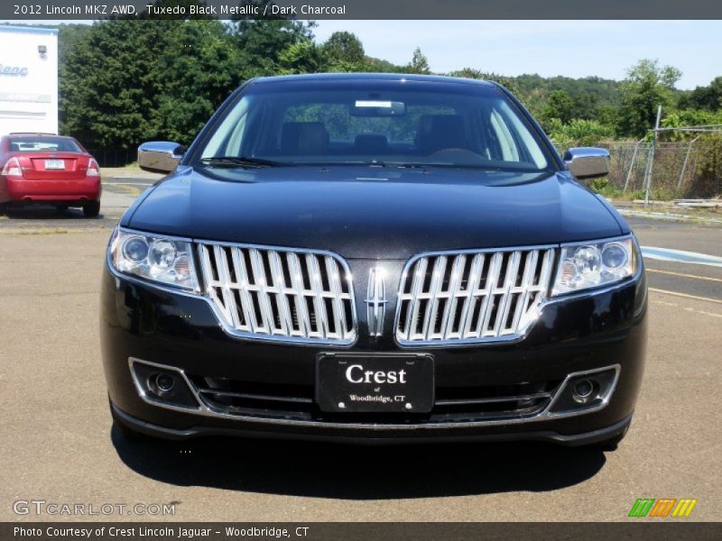 Tuxedo Black Metallic / Dark Charcoal 2012 Lincoln MKZ AWD