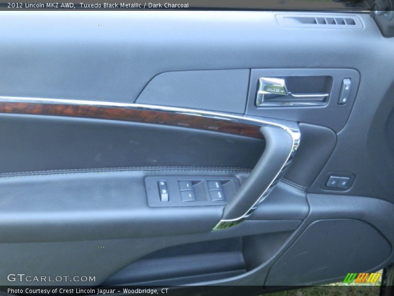 Tuxedo Black Metallic / Dark Charcoal 2012 Lincoln MKZ AWD