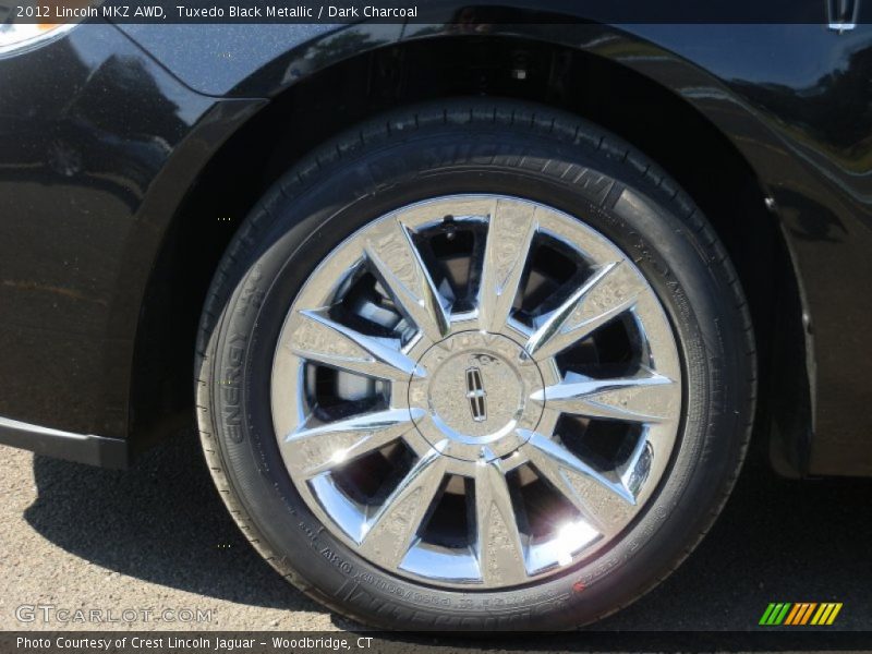 Tuxedo Black Metallic / Dark Charcoal 2012 Lincoln MKZ AWD
