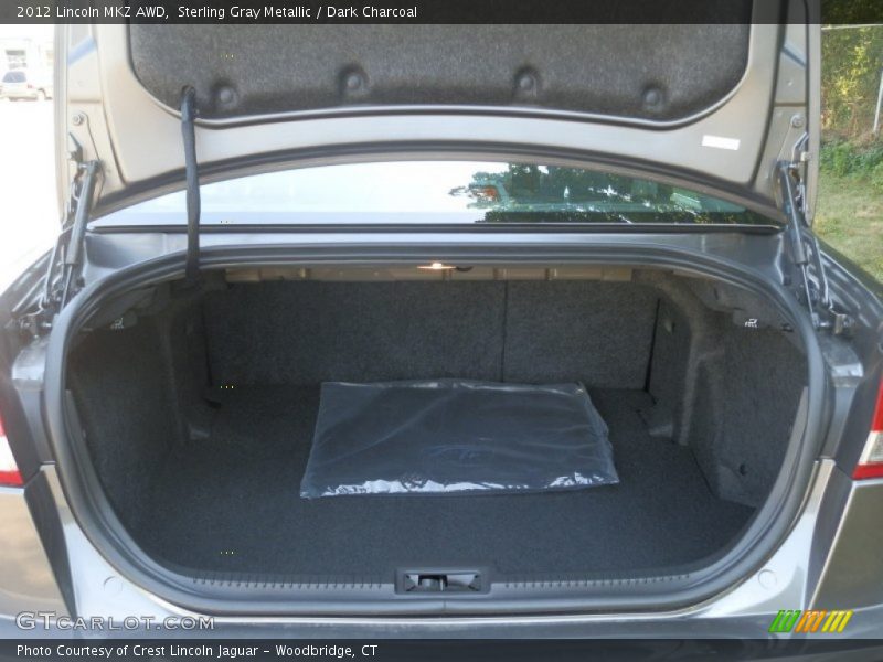 Sterling Gray Metallic / Dark Charcoal 2012 Lincoln MKZ AWD