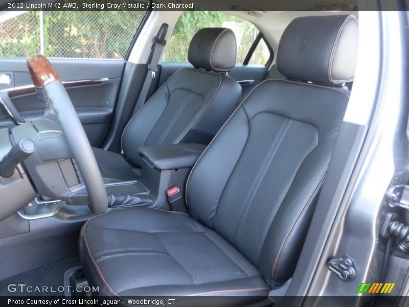 Sterling Gray Metallic / Dark Charcoal 2012 Lincoln MKZ AWD
