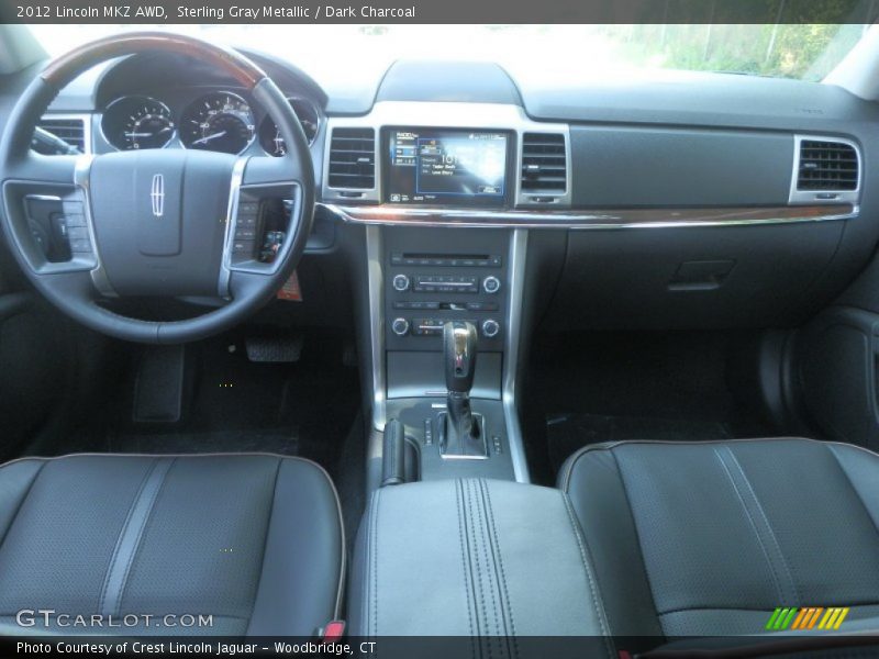 Sterling Gray Metallic / Dark Charcoal 2012 Lincoln MKZ AWD