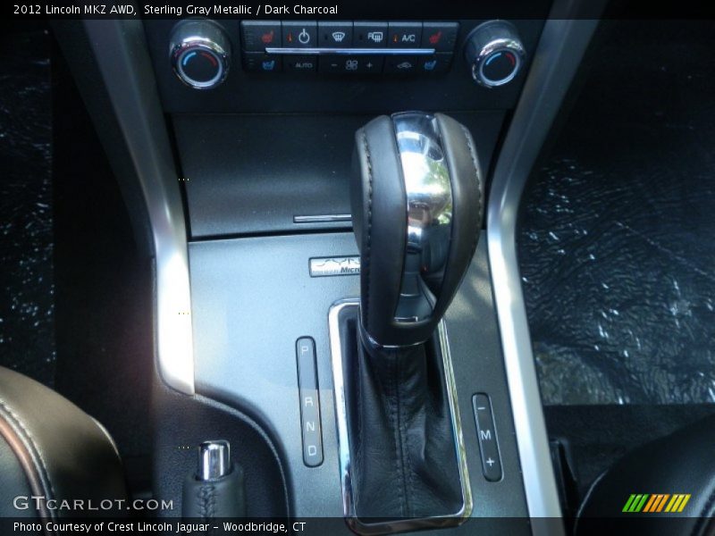 Sterling Gray Metallic / Dark Charcoal 2012 Lincoln MKZ AWD
