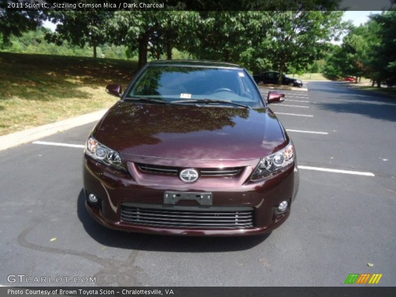 Sizziling Crimson Mica / Dark Charcoal 2011 Scion tC