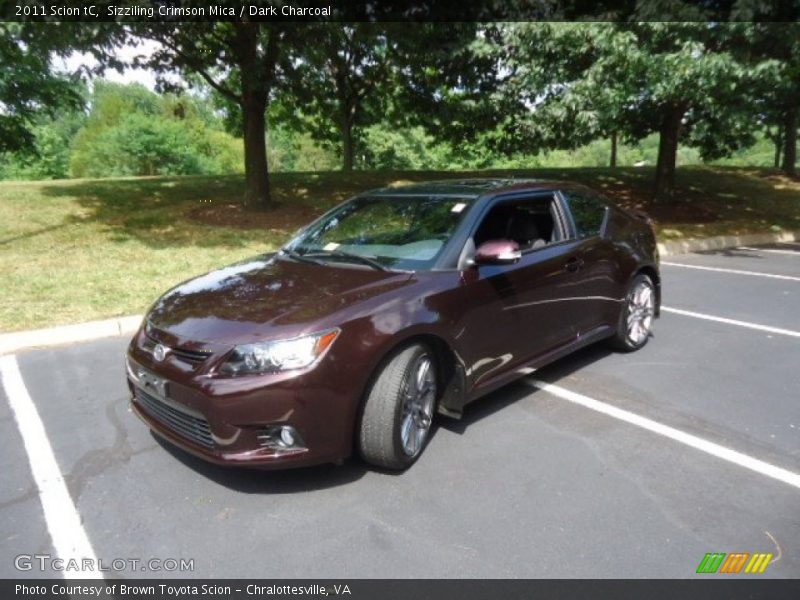 Sizziling Crimson Mica / Dark Charcoal 2011 Scion tC