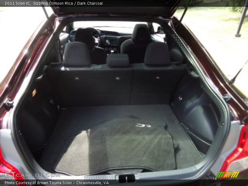 Sizziling Crimson Mica / Dark Charcoal 2011 Scion tC
