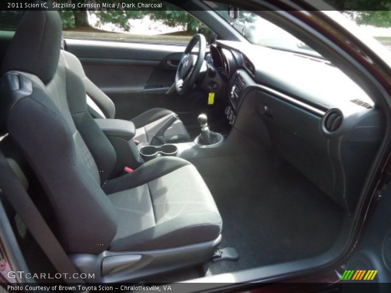 Sizziling Crimson Mica / Dark Charcoal 2011 Scion tC