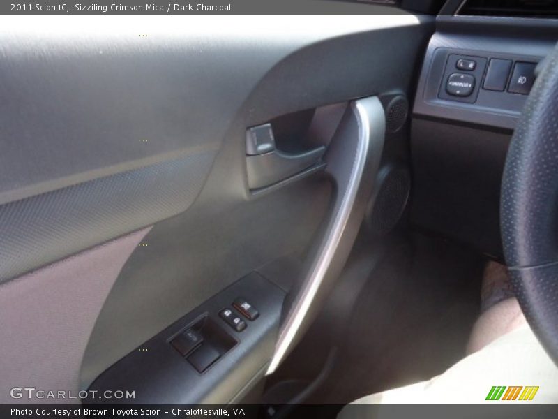 Sizziling Crimson Mica / Dark Charcoal 2011 Scion tC