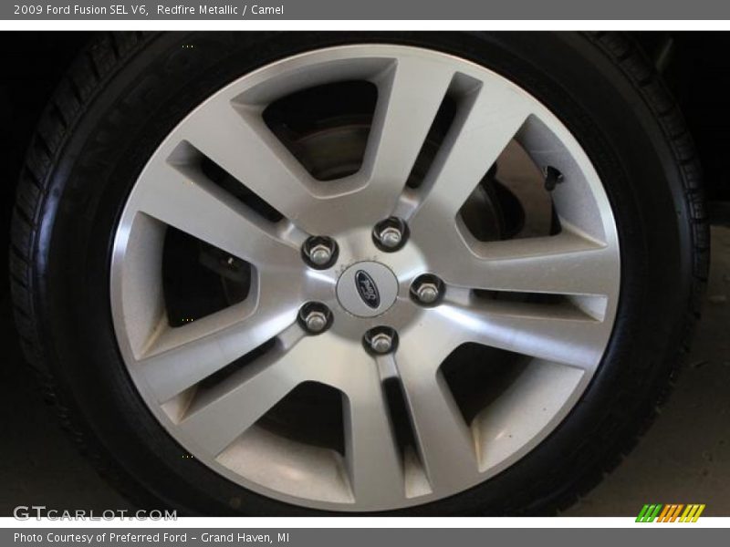 Redfire Metallic / Camel 2009 Ford Fusion SEL V6