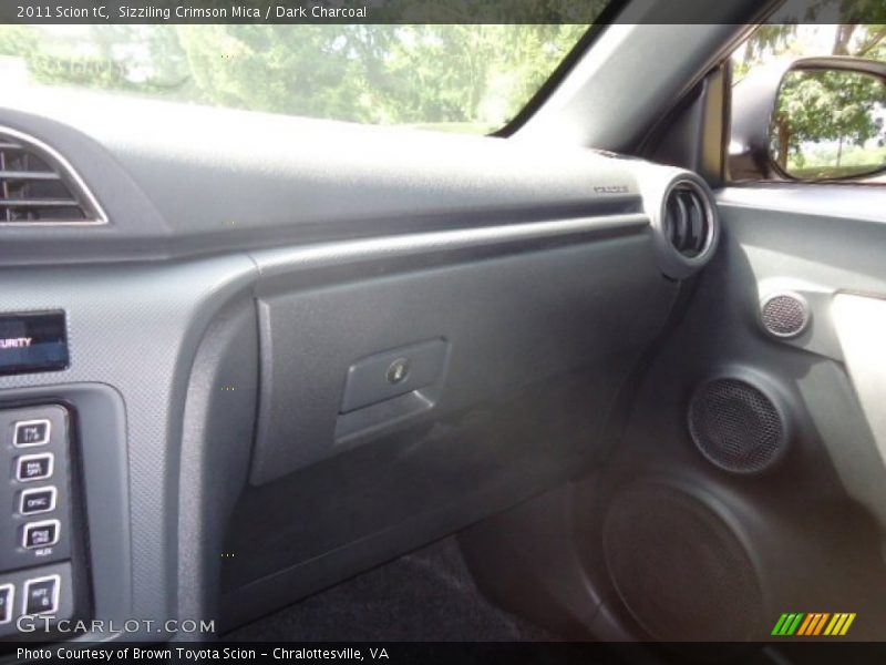 Sizziling Crimson Mica / Dark Charcoal 2011 Scion tC