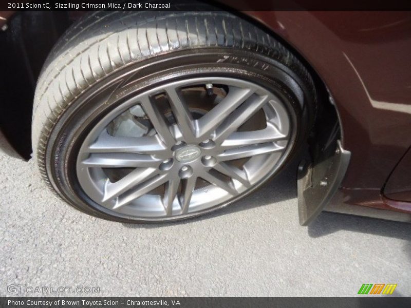 Sizziling Crimson Mica / Dark Charcoal 2011 Scion tC