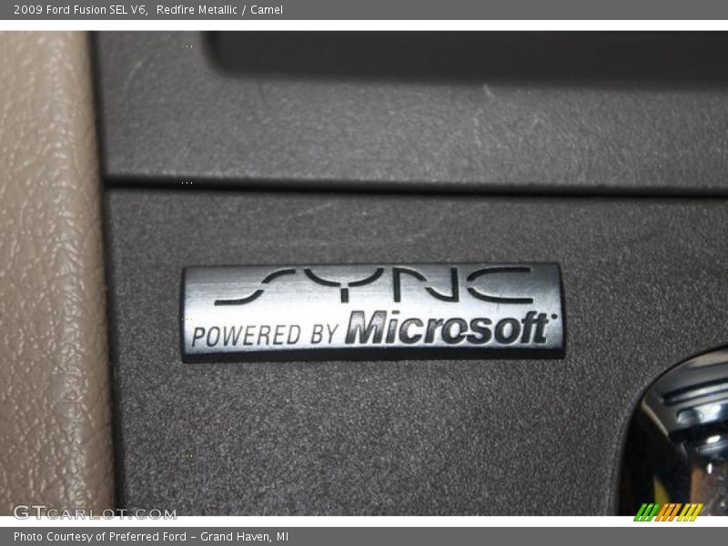 Redfire Metallic / Camel 2009 Ford Fusion SEL V6