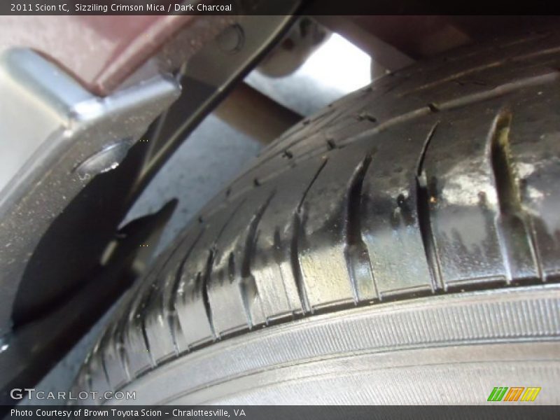 Sizziling Crimson Mica / Dark Charcoal 2011 Scion tC
