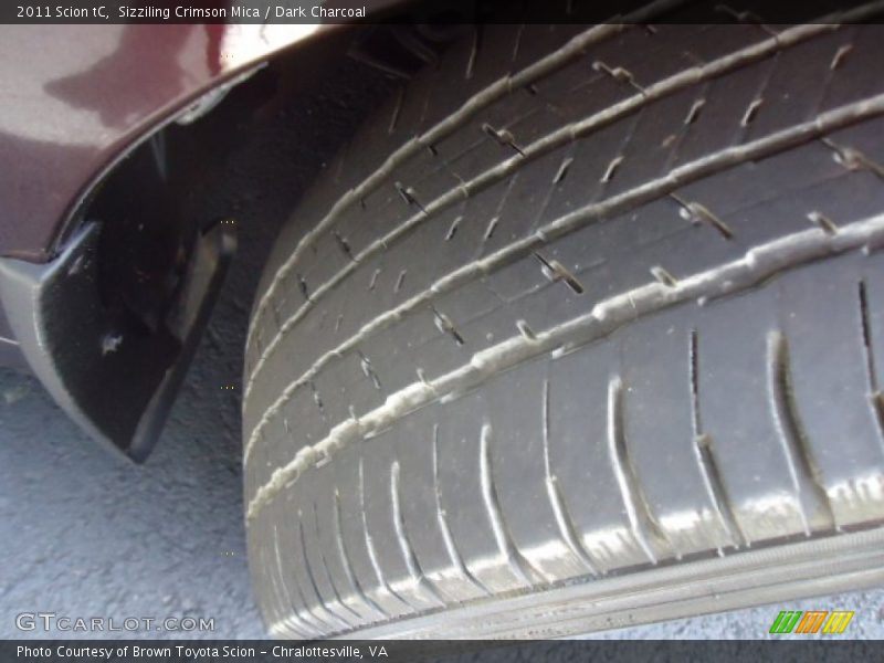 Sizziling Crimson Mica / Dark Charcoal 2011 Scion tC