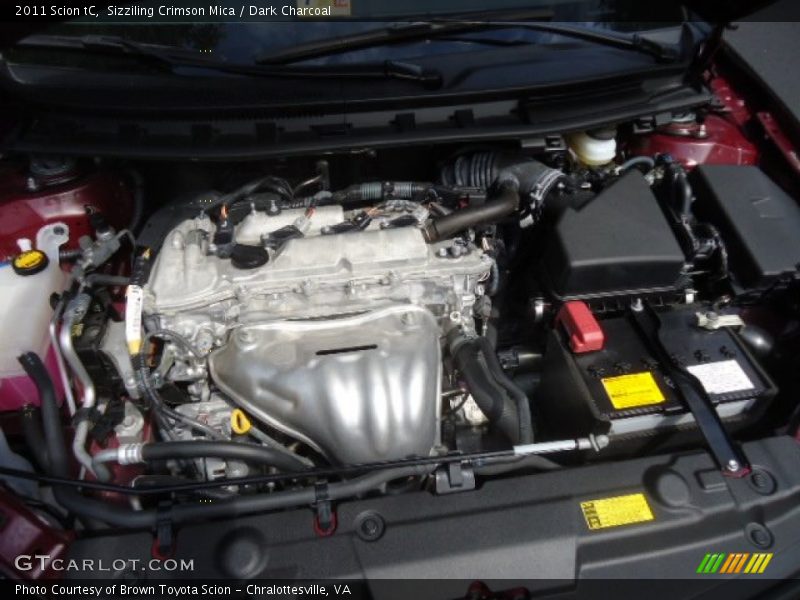  2011 tC  Engine - 2.5 Liter DOHC 16-Valve Dual VVT-i 4 Cylinder