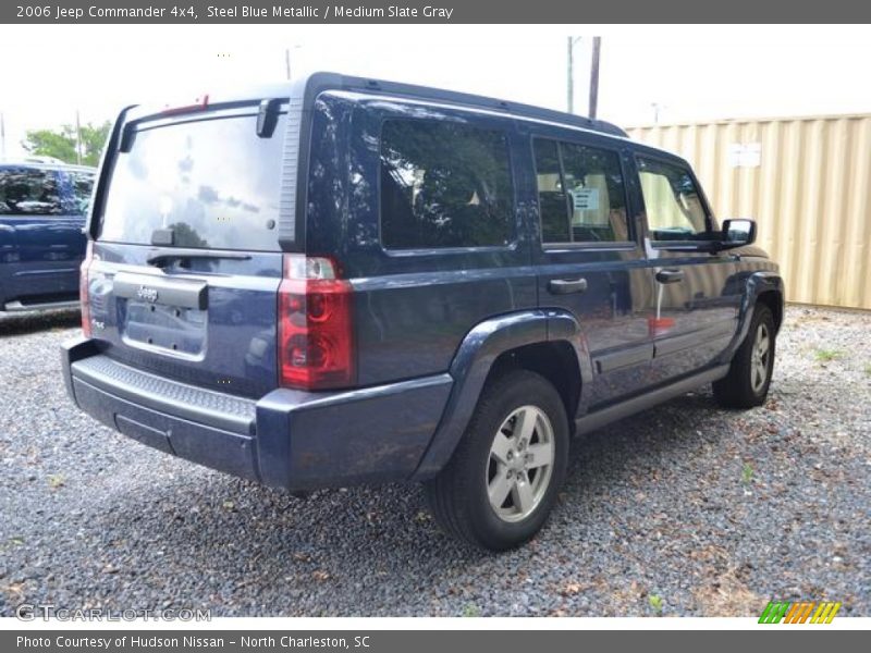Steel Blue Metallic / Medium Slate Gray 2006 Jeep Commander 4x4