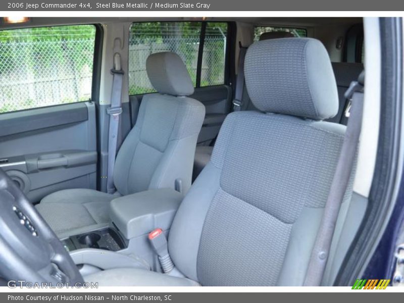 Steel Blue Metallic / Medium Slate Gray 2006 Jeep Commander 4x4