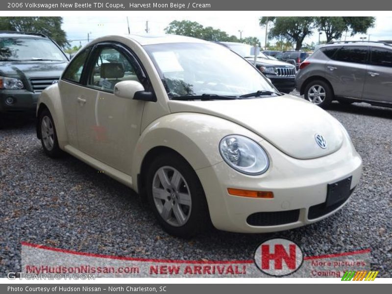 Harvest Moon Beige / Cream 2006 Volkswagen New Beetle TDI Coupe