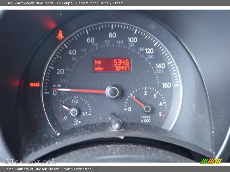 Harvest Moon Beige / Cream 2006 Volkswagen New Beetle TDI Coupe