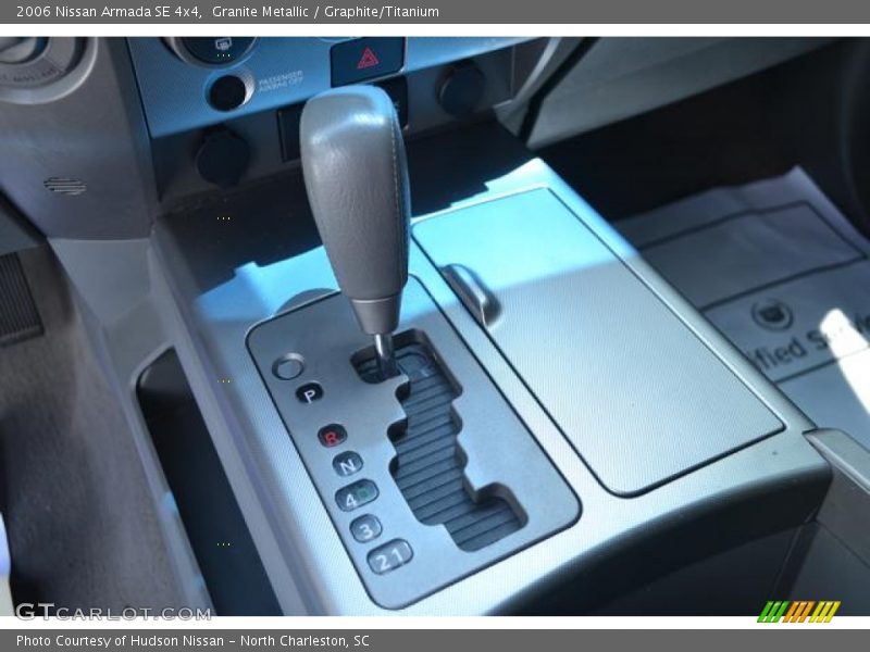 Granite Metallic / Graphite/Titanium 2006 Nissan Armada SE 4x4