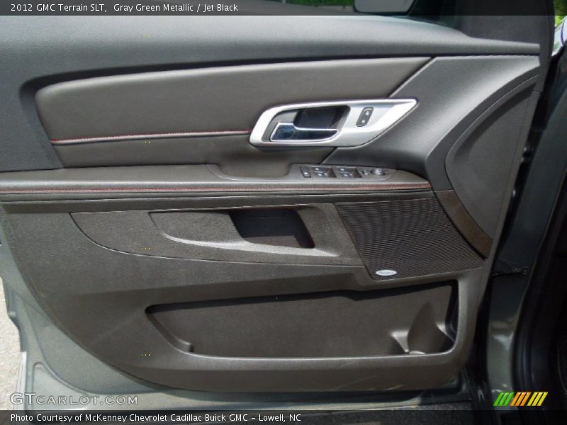 Gray Green Metallic / Jet Black 2012 GMC Terrain SLT