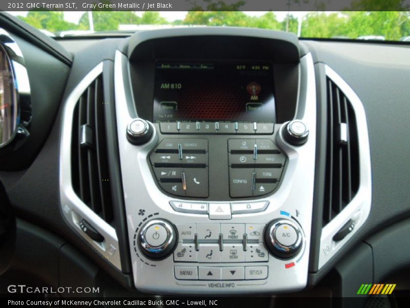 Gray Green Metallic / Jet Black 2012 GMC Terrain SLT