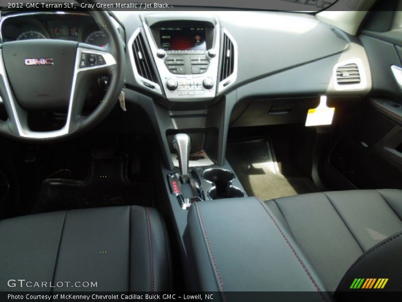 Gray Green Metallic / Jet Black 2012 GMC Terrain SLT