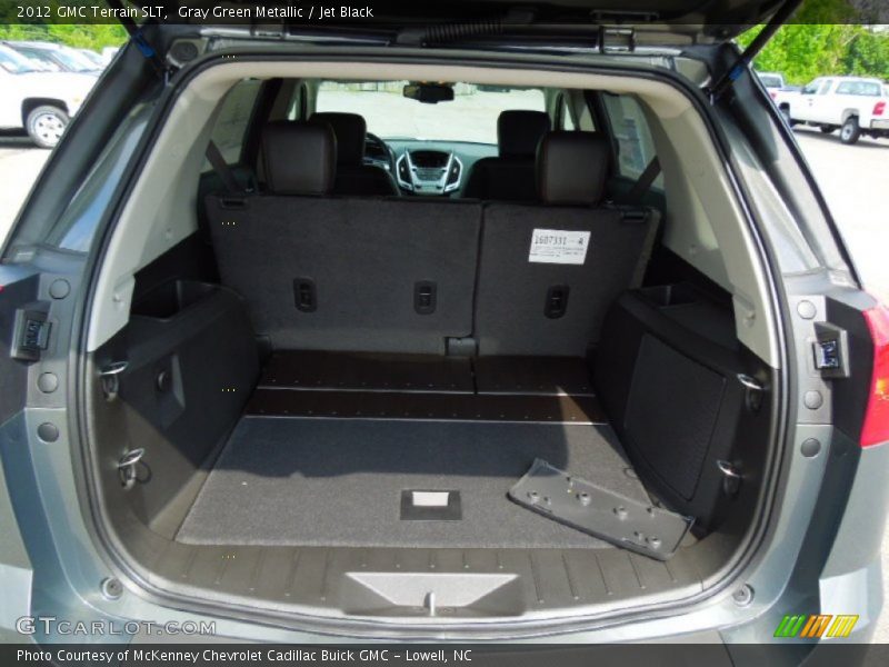 Gray Green Metallic / Jet Black 2012 GMC Terrain SLT