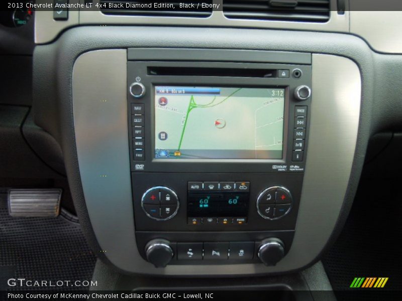 Black / Ebony 2013 Chevrolet Avalanche LT 4x4 Black Diamond Edition