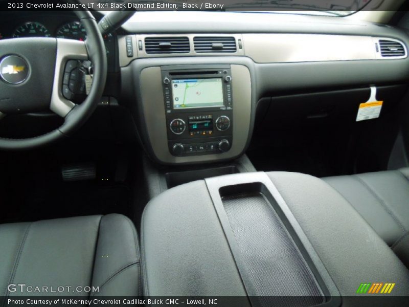 Black / Ebony 2013 Chevrolet Avalanche LT 4x4 Black Diamond Edition