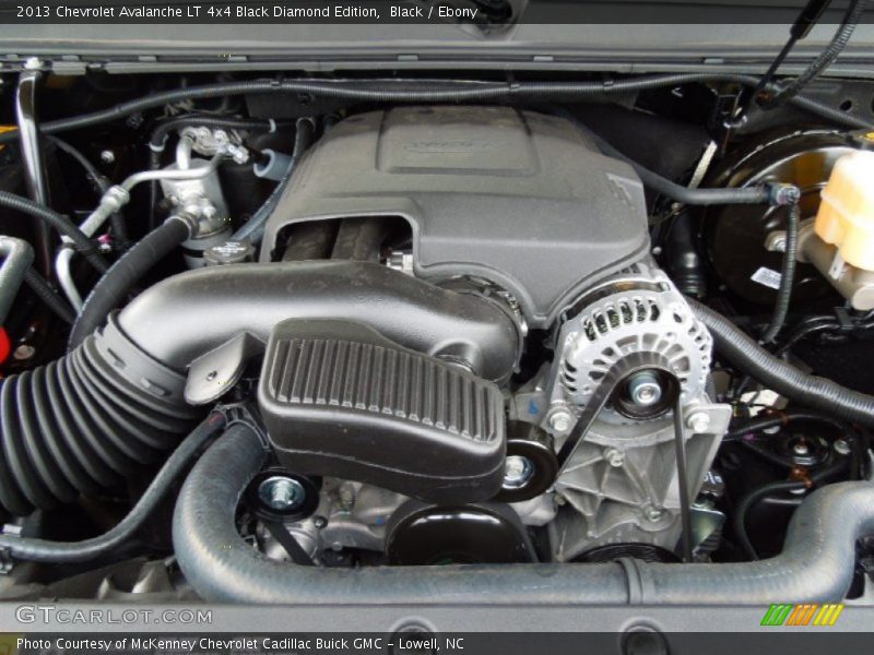  2013 Avalanche LT 4x4 Black Diamond Edition Engine - 5.3 Liter Flex-Fuel OHV 16-Valve VVT Vortec V8