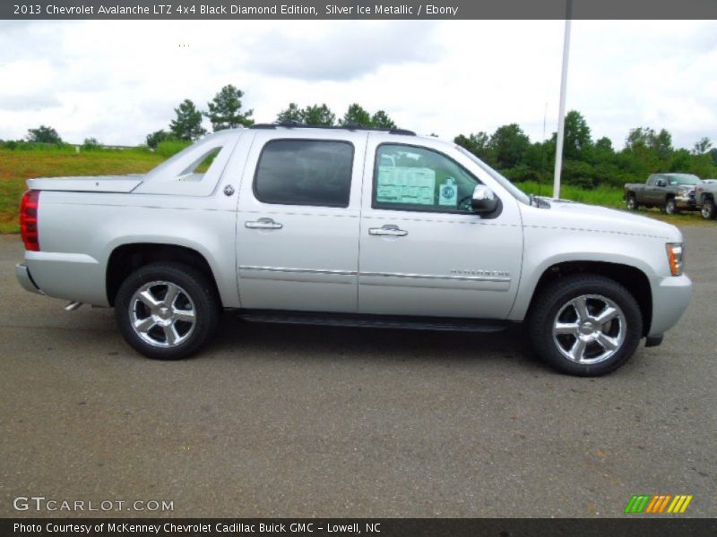  2013 Avalanche LTZ 4x4 Black Diamond Edition Silver Ice Metallic