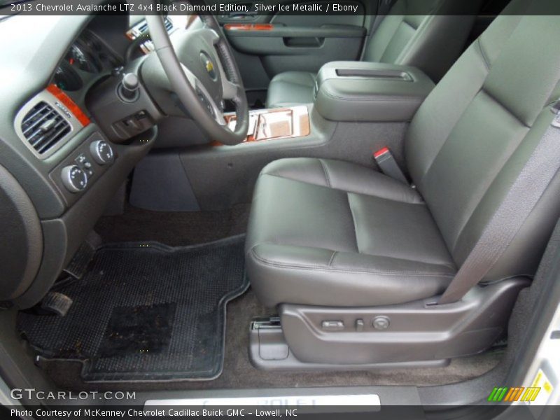  2013 Avalanche LTZ 4x4 Black Diamond Edition Ebony Interior