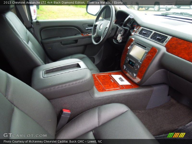  2013 Avalanche LTZ 4x4 Black Diamond Edition Ebony Interior