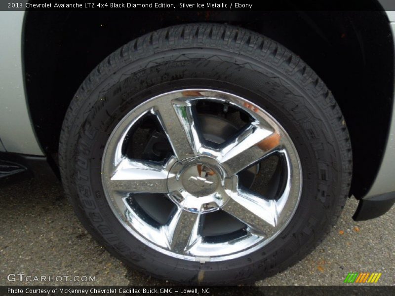  2013 Avalanche LTZ 4x4 Black Diamond Edition Wheel