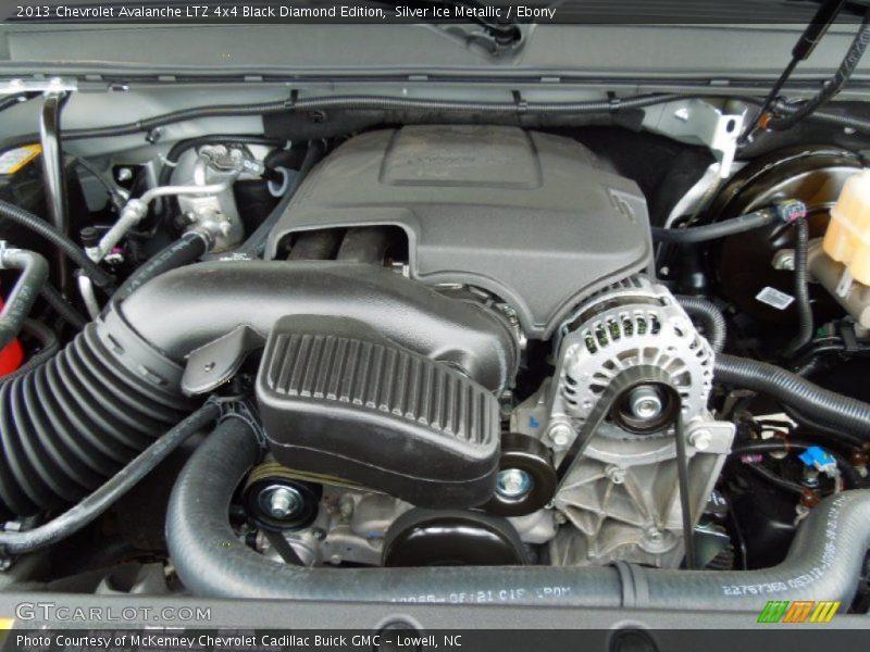  2013 Avalanche LTZ 4x4 Black Diamond Edition Engine - 5.3 Liter Flex-Fuel OHV 16-Valve VVT Vortec V8