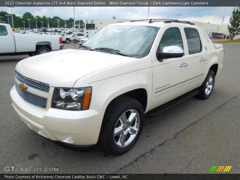 Front 3/4 View of 2013 Avalanche LTZ 4x4 Black Diamond Edition