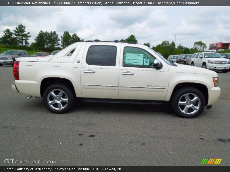  2013 Avalanche LTZ 4x4 Black Diamond Edition White Diamond Tricoat