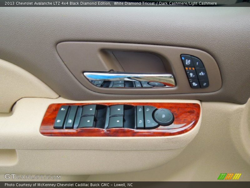 Controls of 2013 Avalanche LTZ 4x4 Black Diamond Edition