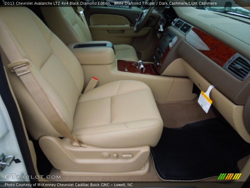  2013 Avalanche LTZ 4x4 Black Diamond Edition Dark Cashmere/Light Cashmere Interior